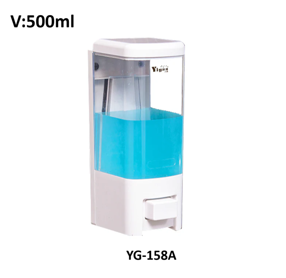Hộp đựng nước rửa tay hai ngăn YG-158 V500ml/ngăn