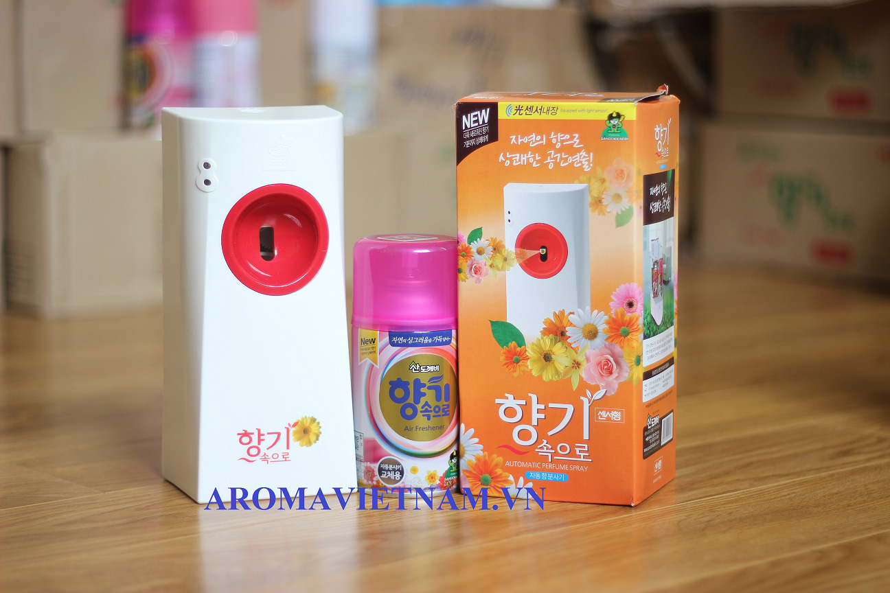 Bình xịt phòng tự động cafe Sandokkaebi